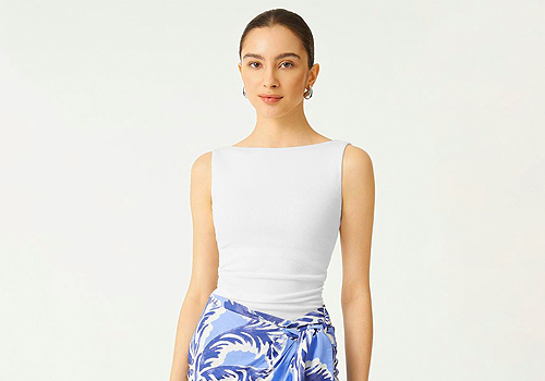 French Fashion Awards - Elastic Open Back Brami Tank