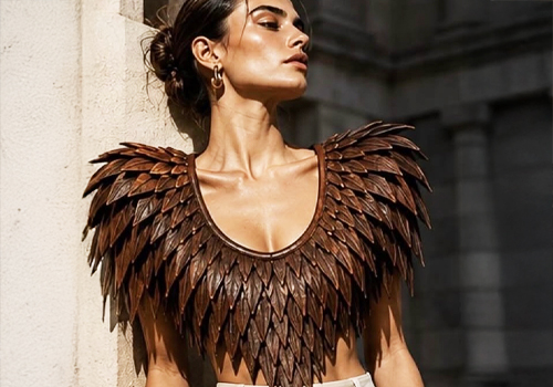 French Fashion Awards Winner - Feathered Armor