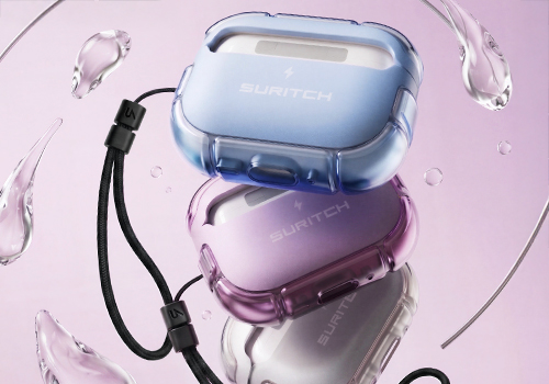 French Fashion Awards Winner - Suritch AirBounce Series Earphone Case by Shenzhen TeShiLun Technology Co., Ltd.